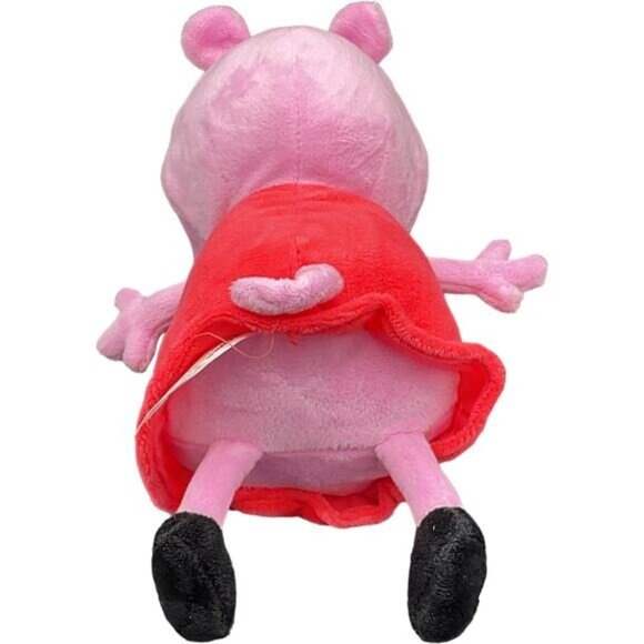 Kohls Cares Peppa Pig Plush Pink & Red Stuffed Toy 12 Inches Tall Soft Cuddly - Picture 7 of 7